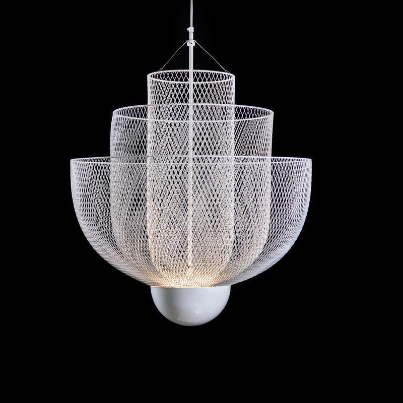 Elegant 専用 Pendente Adelina Branco Fosco LED 60cm ZR154-WH Starlux ST2607